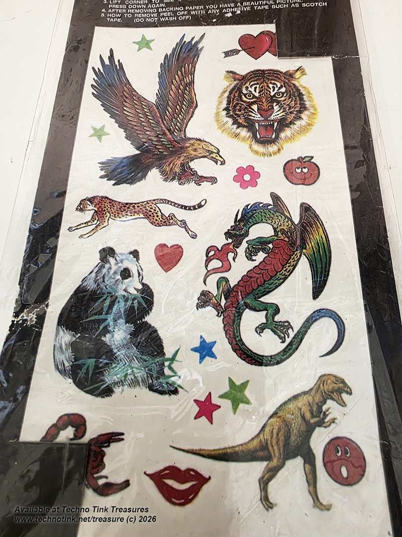 Vintage Removable Tattoo Set: Various Compilation Sets - Image 11