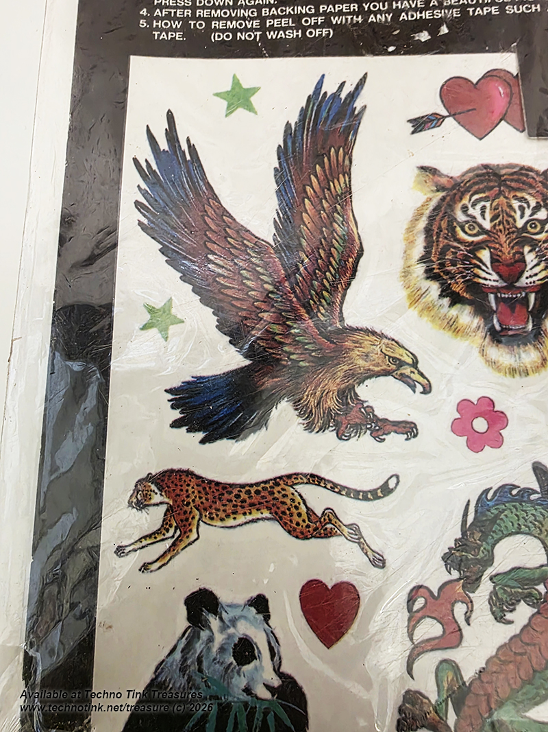 Vintage Removable Tattoo Set: Various Compilation Sets - Image 12