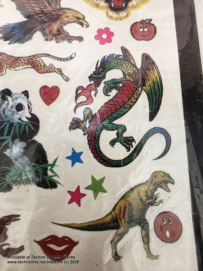 Vintage Removable Tattoo Set: Various Compilation Sets - Image 14