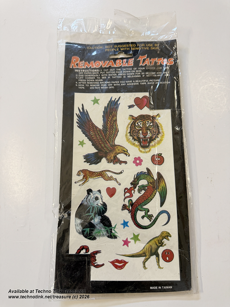 Vintage Removable Tattoo Set: Various Compilation Sets - Image 16