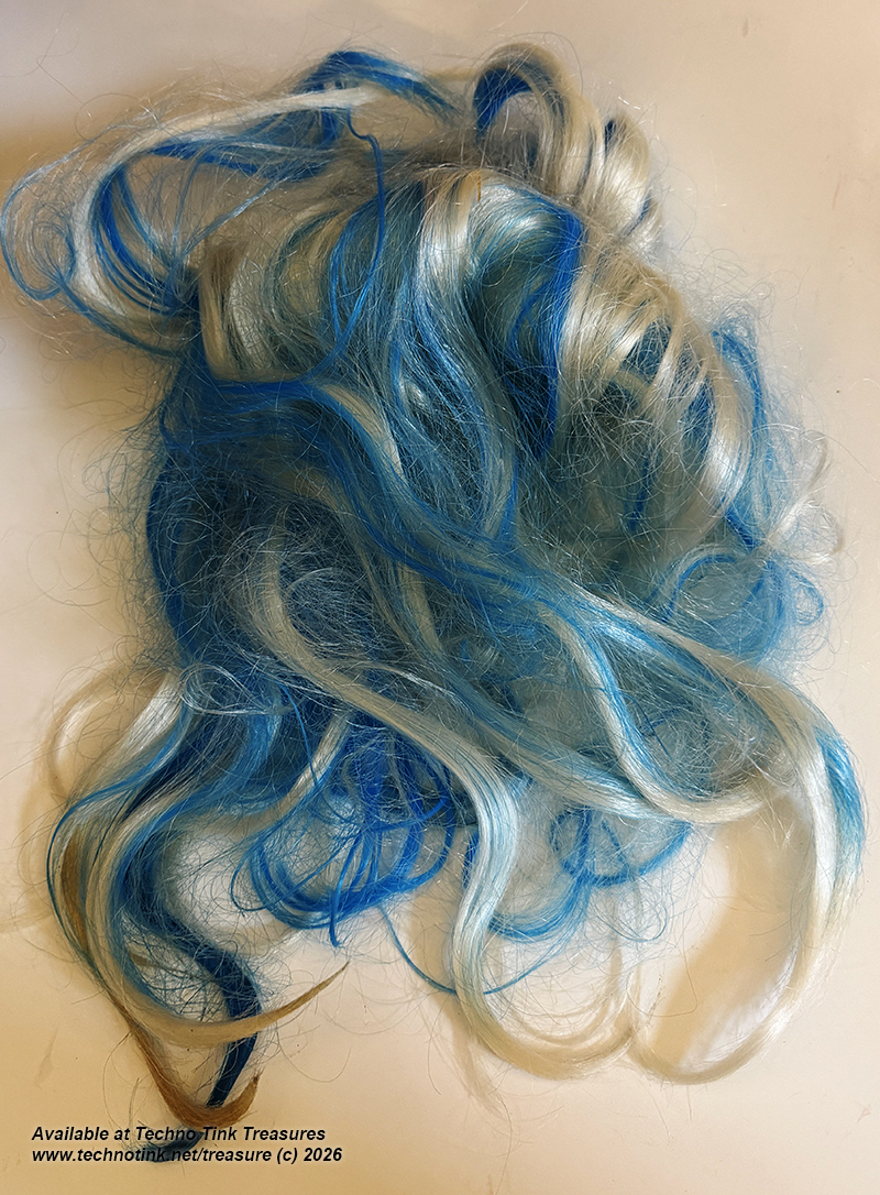 Fantasy Hair Iced Frost Blue Wig