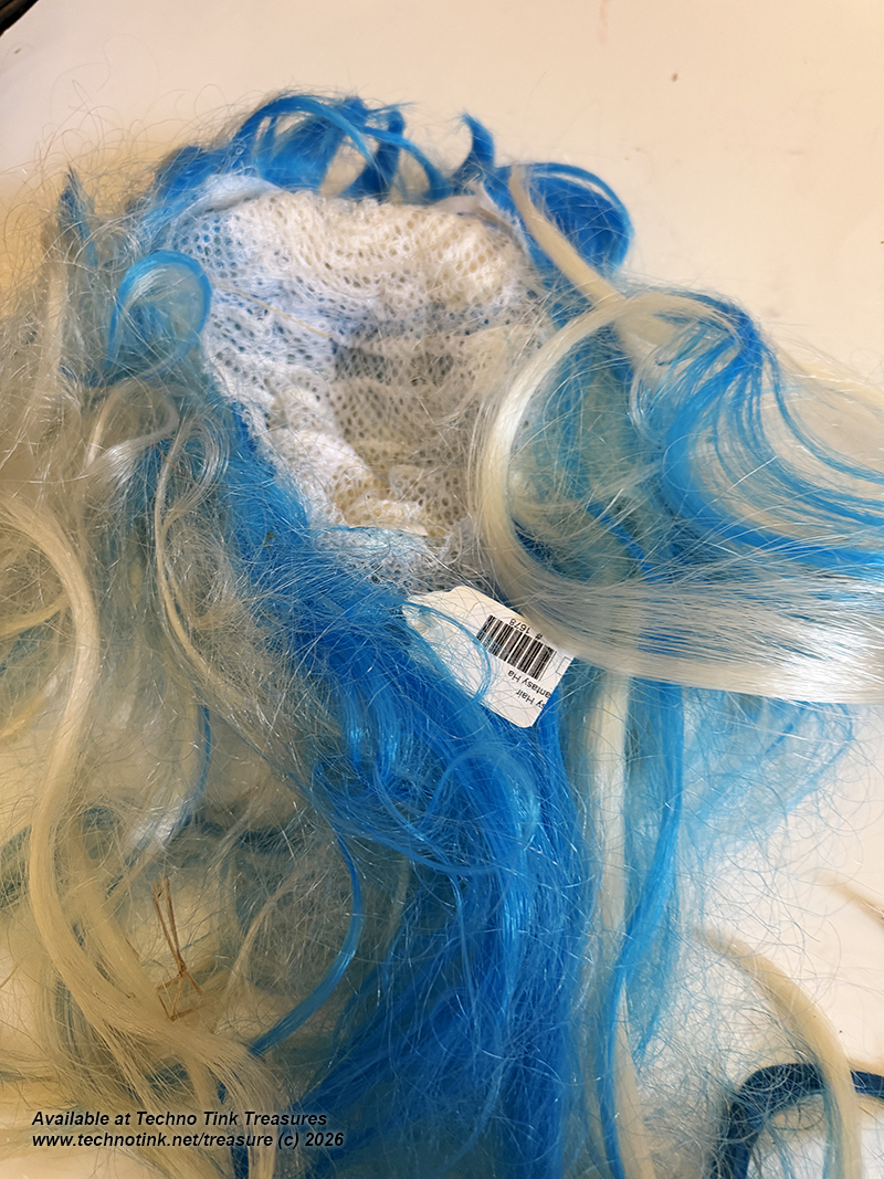 Fantasy Hair Iced Frost Blue Wig - Image 2