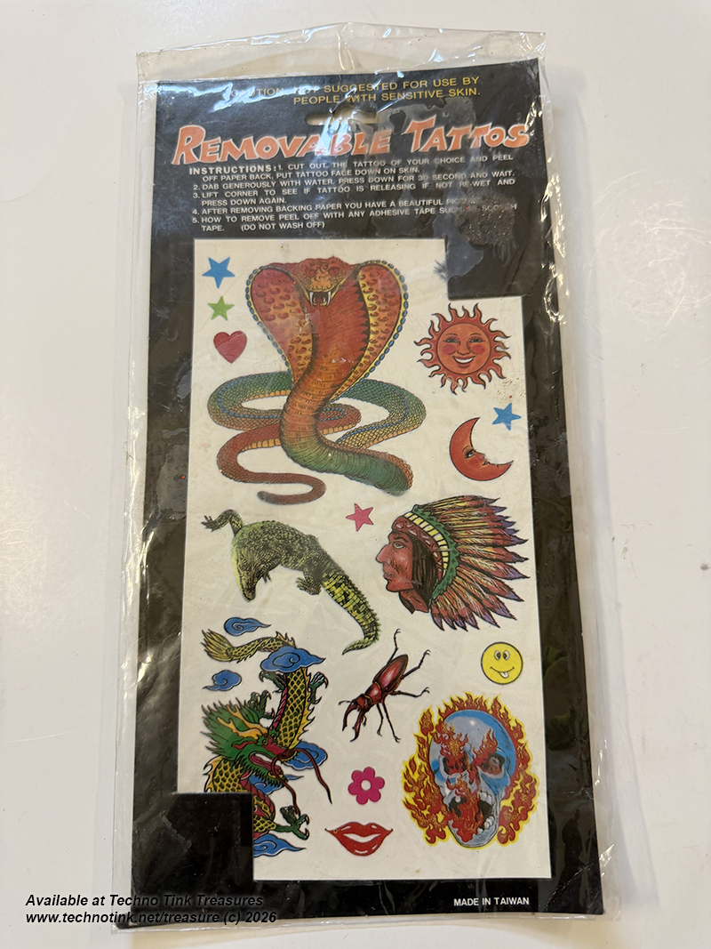Vintage Removable Tattoo Set: Various Compilation Sets - Image 5