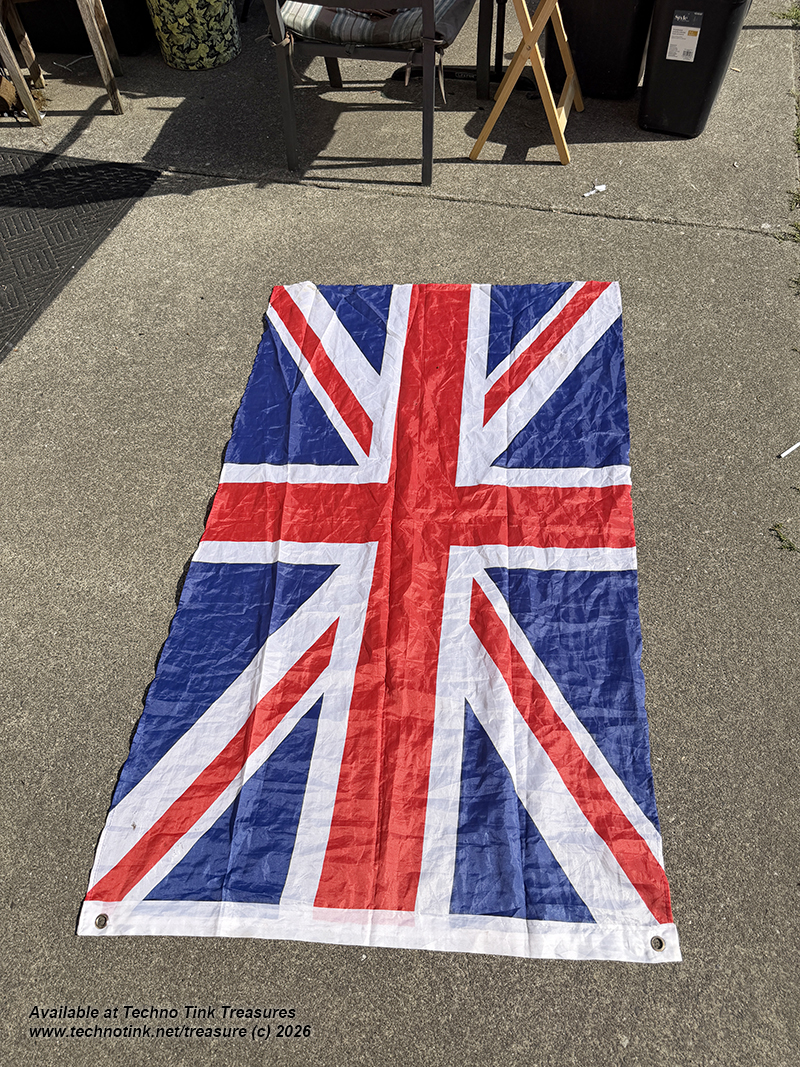 Union Jack Flag 60 x 36 (used) - Image 2