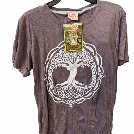 Shirt - T Shirt : Celtic Tree Design, Medium
