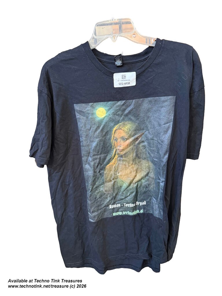 Shirt - T Shirt : Rowan - Techno Dryad