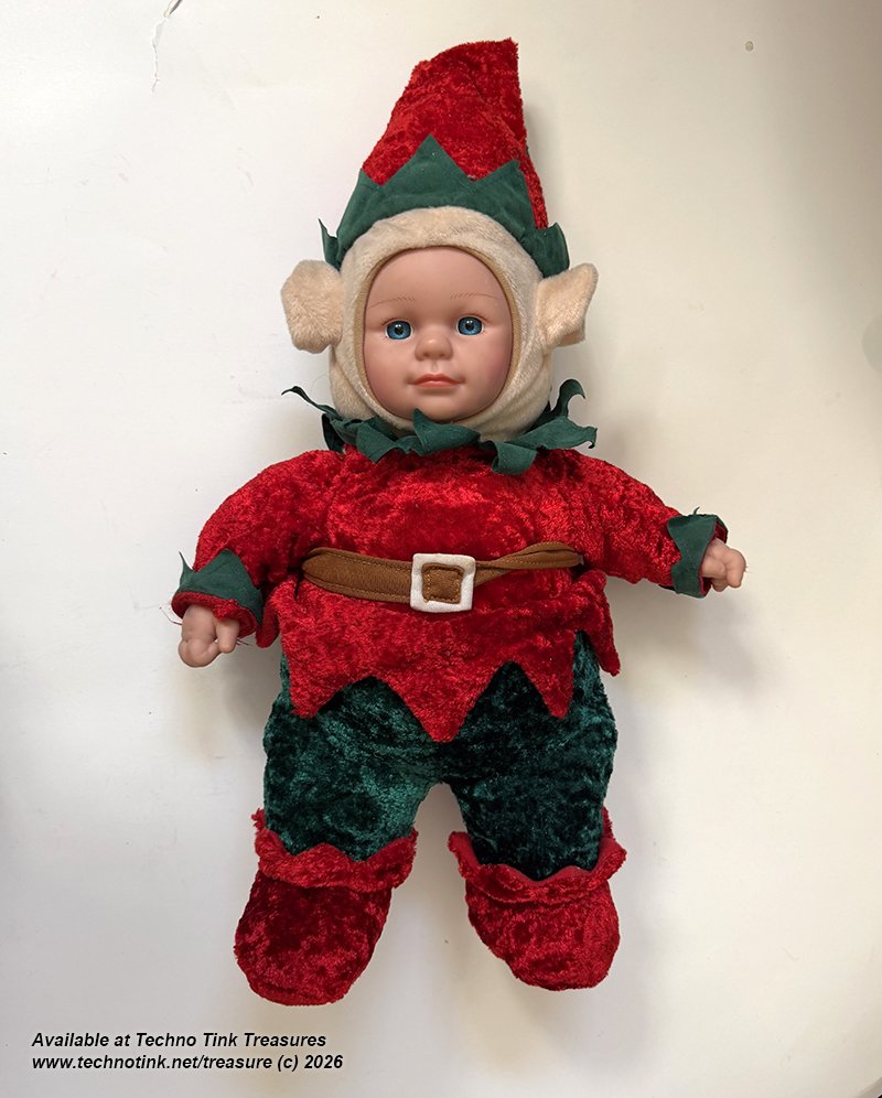 Sugarloaf Chistmas Elf Doll (Vintage)